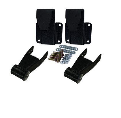 Western Chassis 2-3" Shackles-Hangers Kit 94-01 Dodge Ram 1500 - Click Image to Close